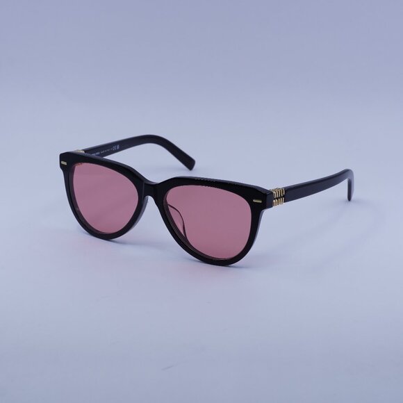 Miu Miu MU12ZSF 16K1D0 Sunglasses Black Aviator Frame main image 8